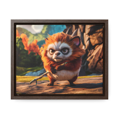 Guardian of the Enchanted Forest - Gallery Canvas Wraps, Horizontal Frame