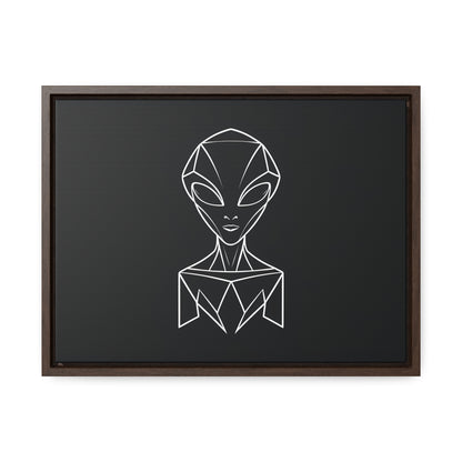 Alien Geometry - Gallery Canvas Wraps, Horizontal Frame