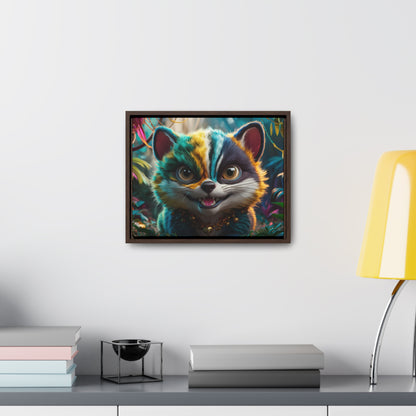 Jungle Mischief - Gallery Canvas Wraps, Horizontal Frame