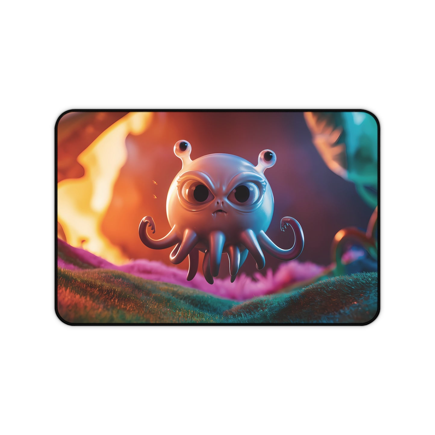 Cute Tentacle Alien - Desk Mat