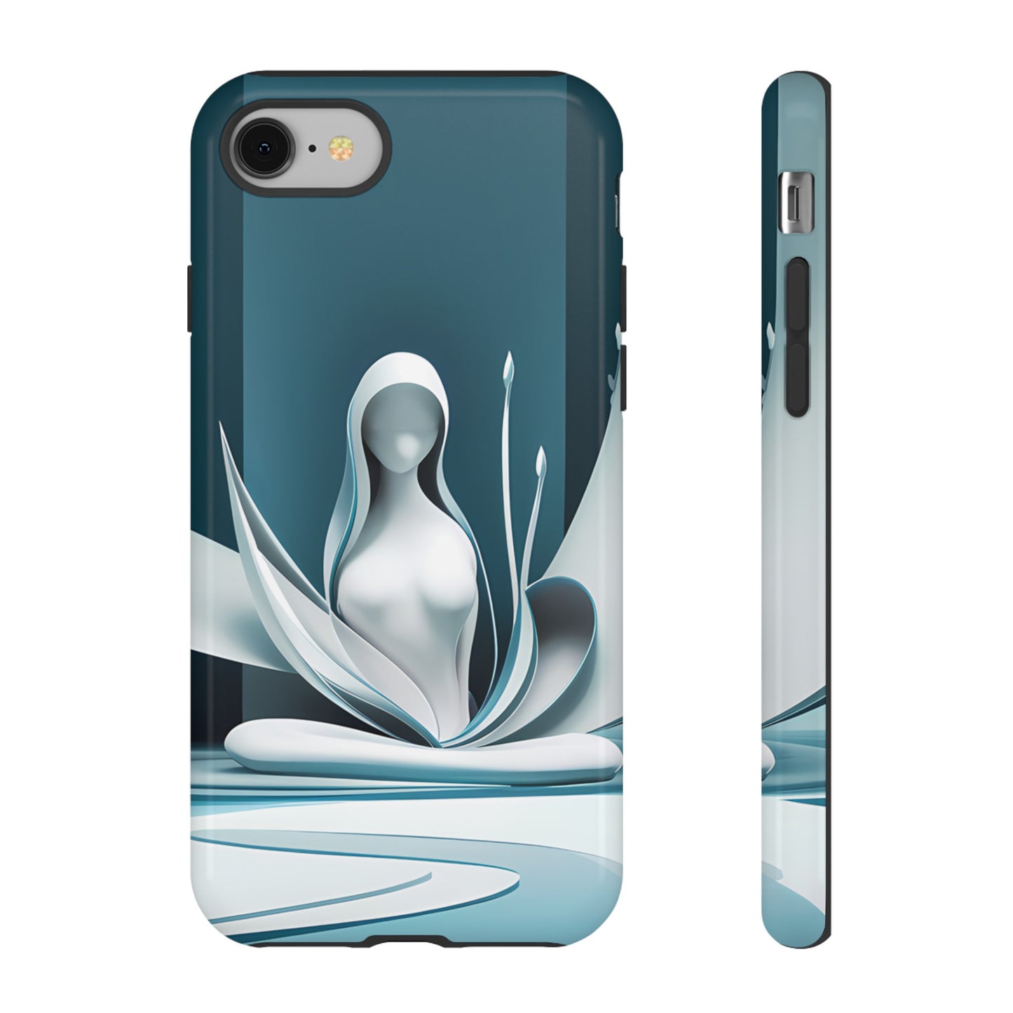 Pastel hooded Woman- Smartphone Tough Cases