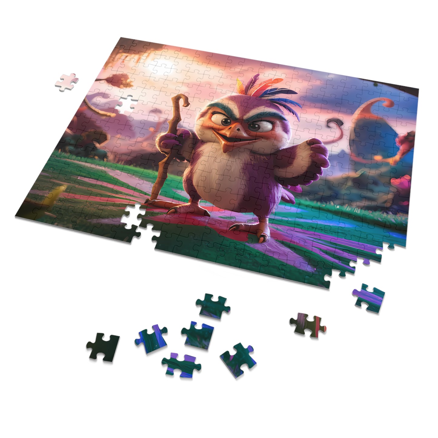 Guardian of the Enchanted Jungle - Jigsaw Puzzle (30, 110, 252, 500,1000-Piece)