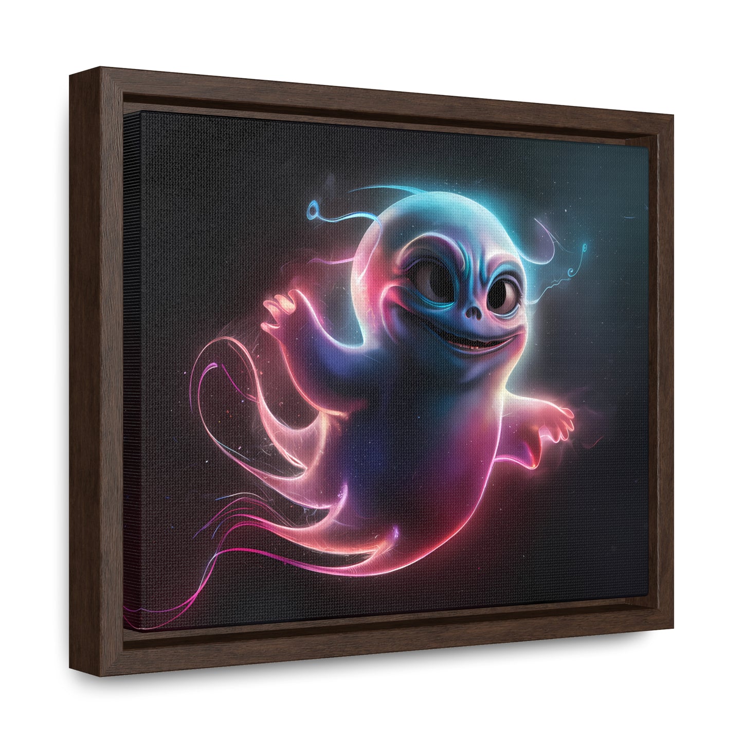 Neon Ghostling - Gallery Canvas Wraps, Horizontal Frame