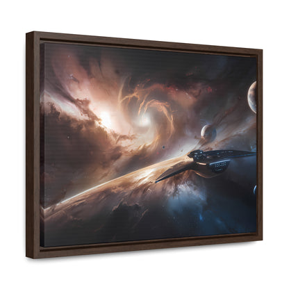 Voyage Through the Maelstrom of Stars - Gallery Canvas Wraps, Horizontal Frame