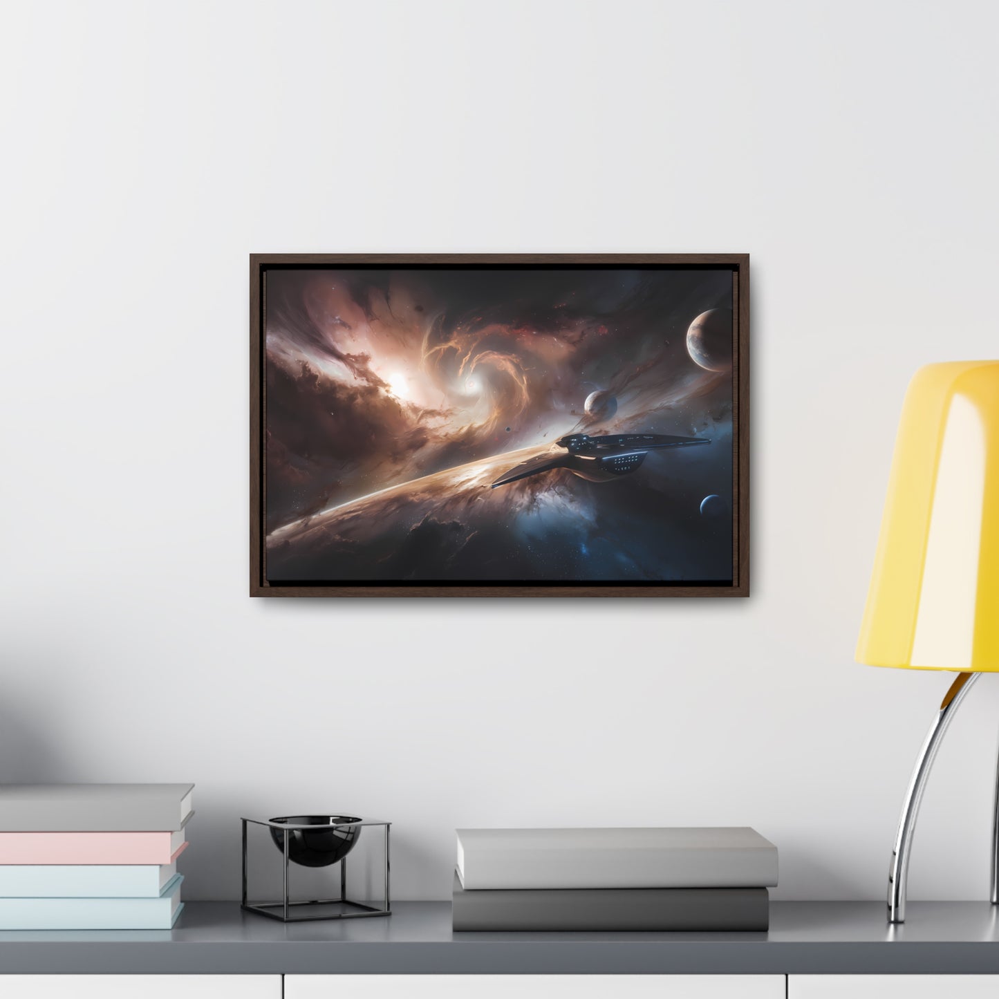 Voyage Through the Maelstrom of Stars - Gallery Canvas Wraps, Horizontal Frame