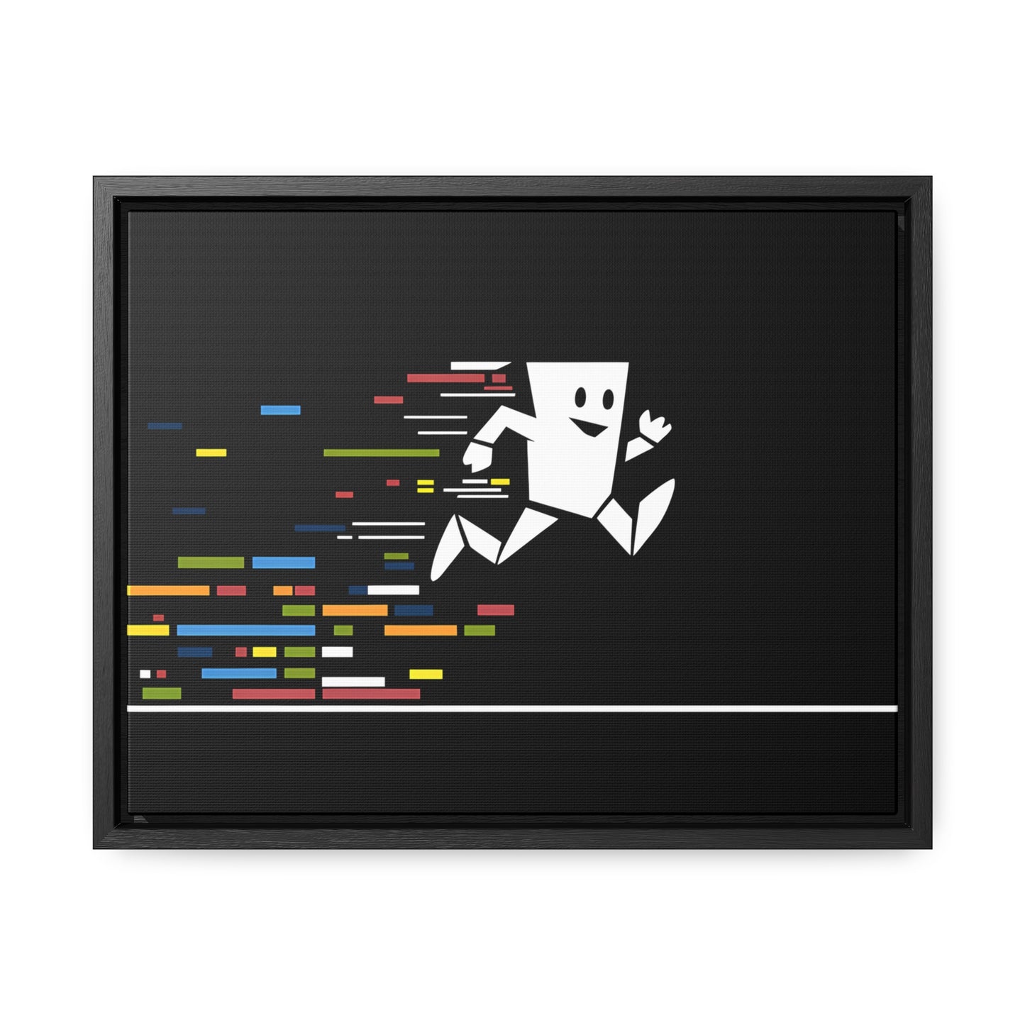 Data Sprint - Gallery Canvas Wraps, Horizontal Frame