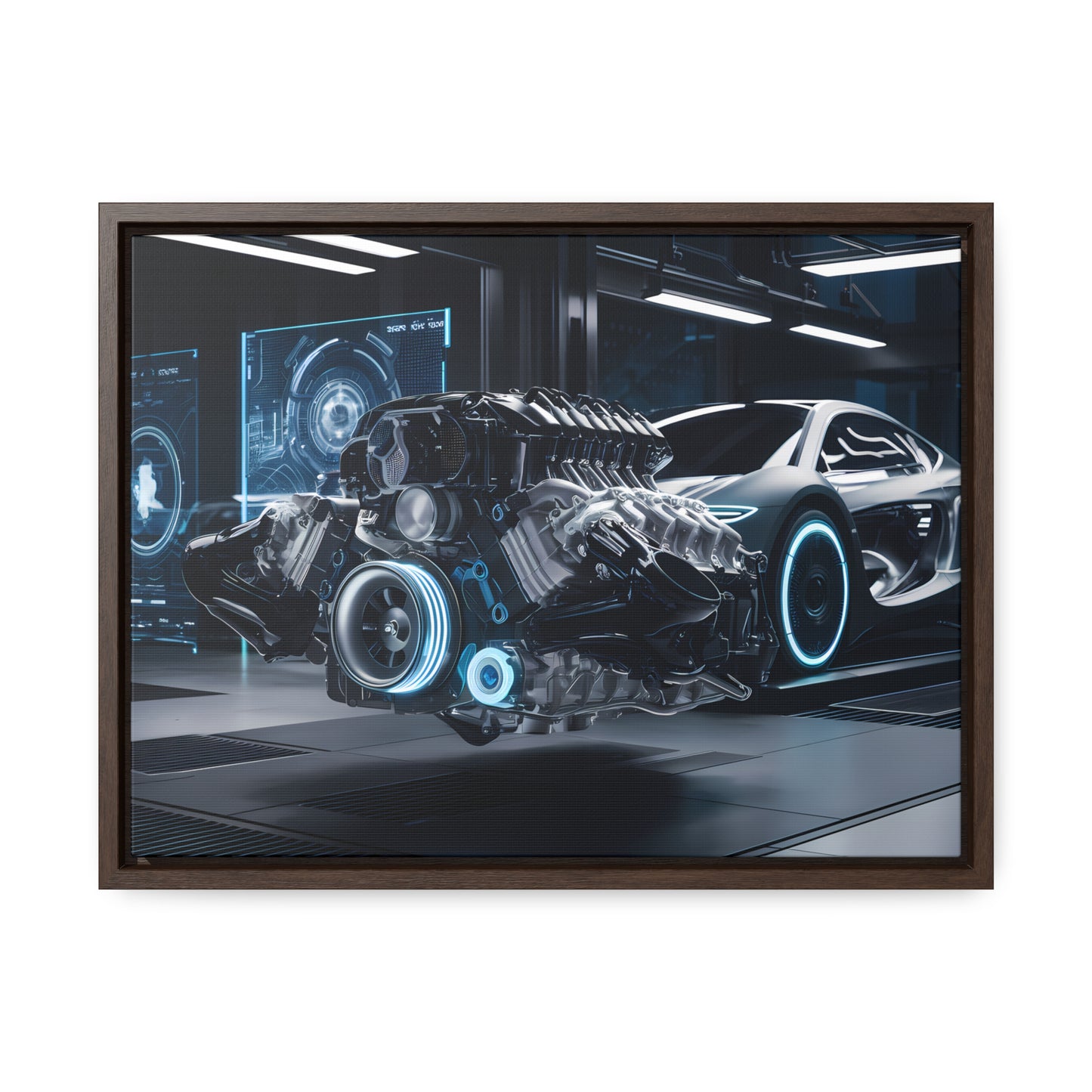 The Future of Automotive Engineering - Gallery Canvas Wraps, Horizontal Frame