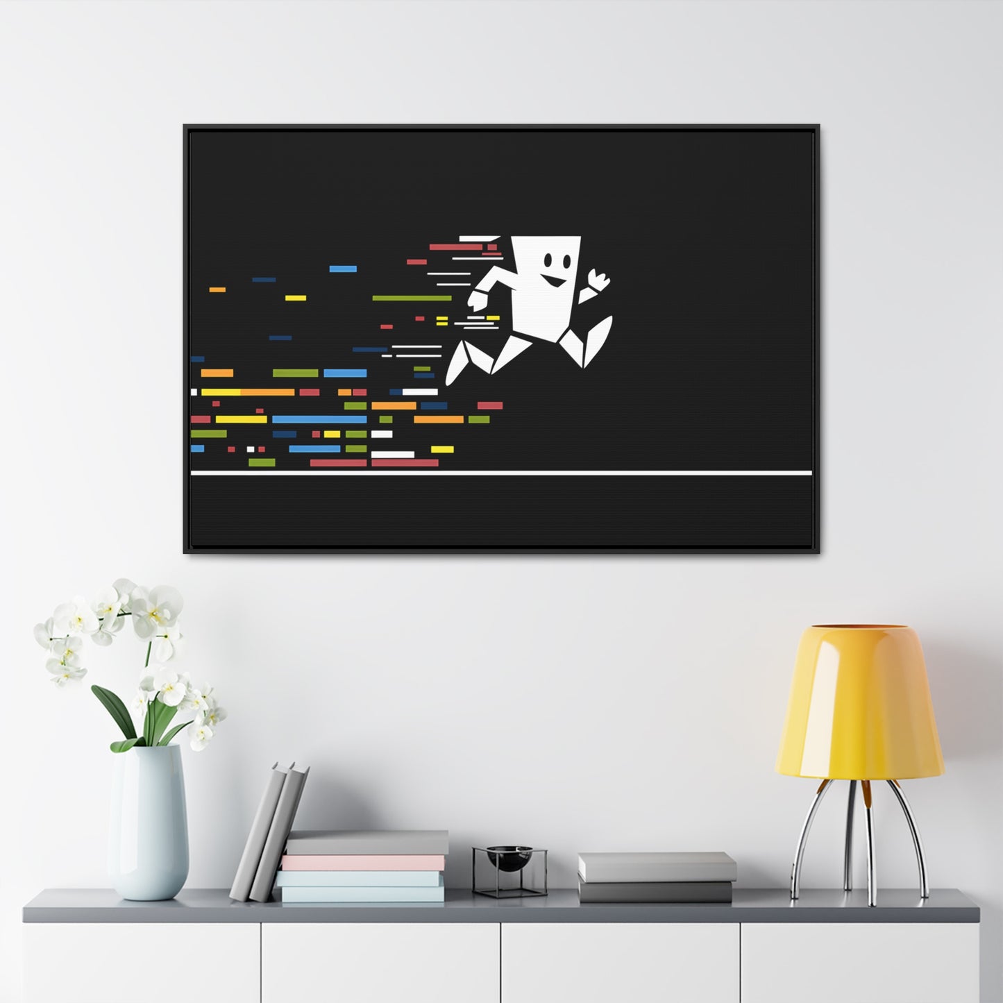 Data Sprint - Gallery Canvas Wraps, Horizontal Frame