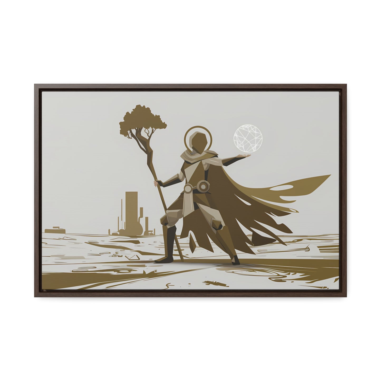 Guardian of the Wasteland - Gallery Canvas Wraps, Horizontal Frame