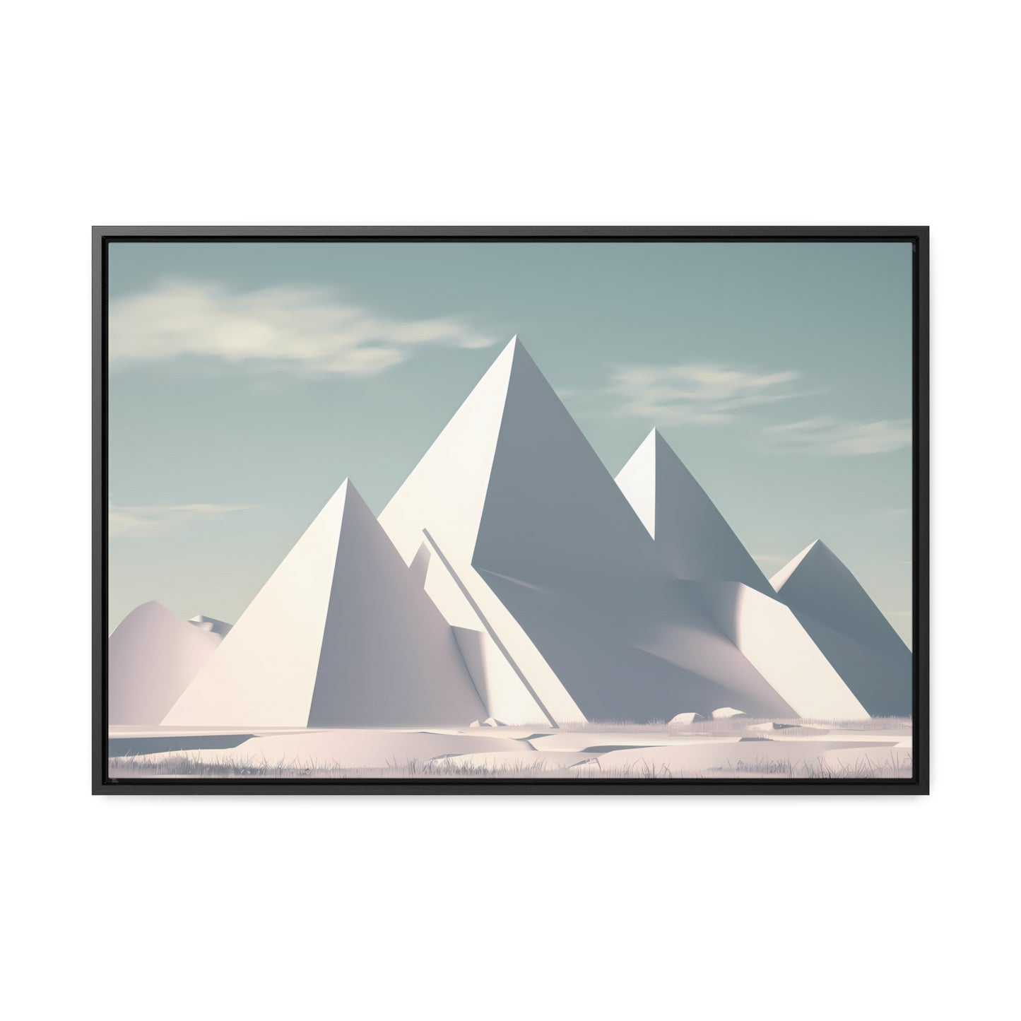 Monolith Peaks - Gallery Canvas Wraps, Horizontal Frame