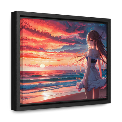 Sunset Reverie - Gallery Canvas Wraps, Horizontal Frame