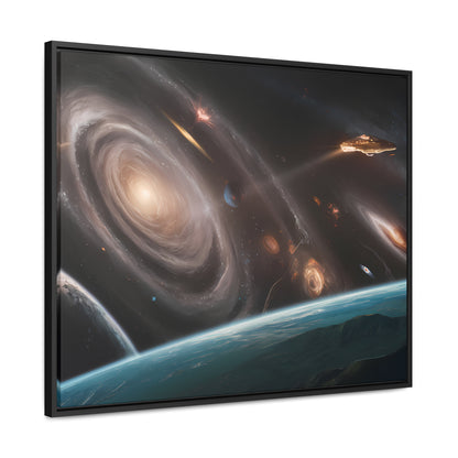 Galactic Odyssey - Gallery Canvas Wraps, Horizontal Frame