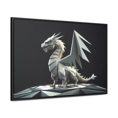 The Silver Sentinel - Gallery Canvas Wraps, Horizontal Frame