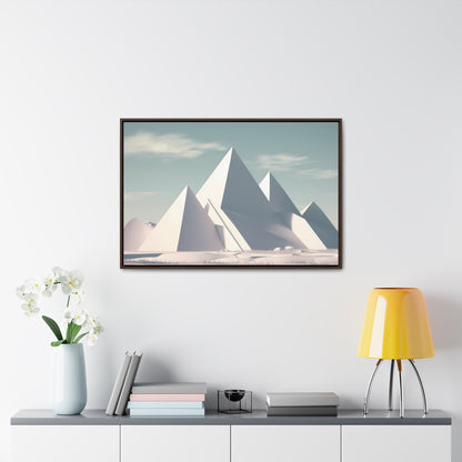 Monolith Peaks - Gallery Canvas Wraps, Horizontal Frame